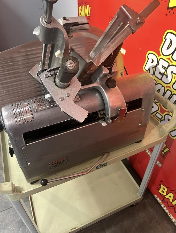 Used Hobart Commercial Manual Deli Slicer – Heavy Duty Meat & Cheese Slicer