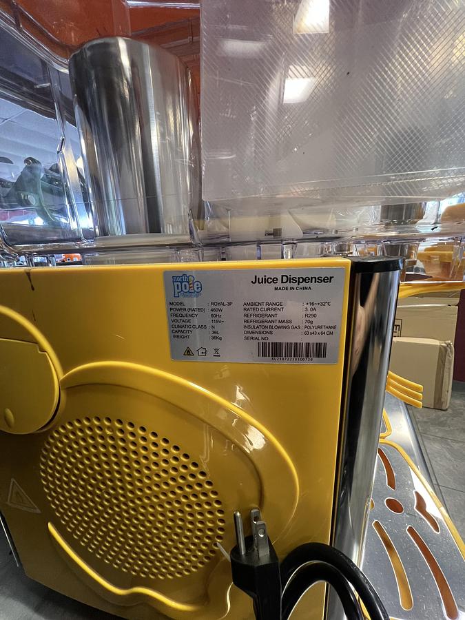 3 Bowl Juice Dispenser
