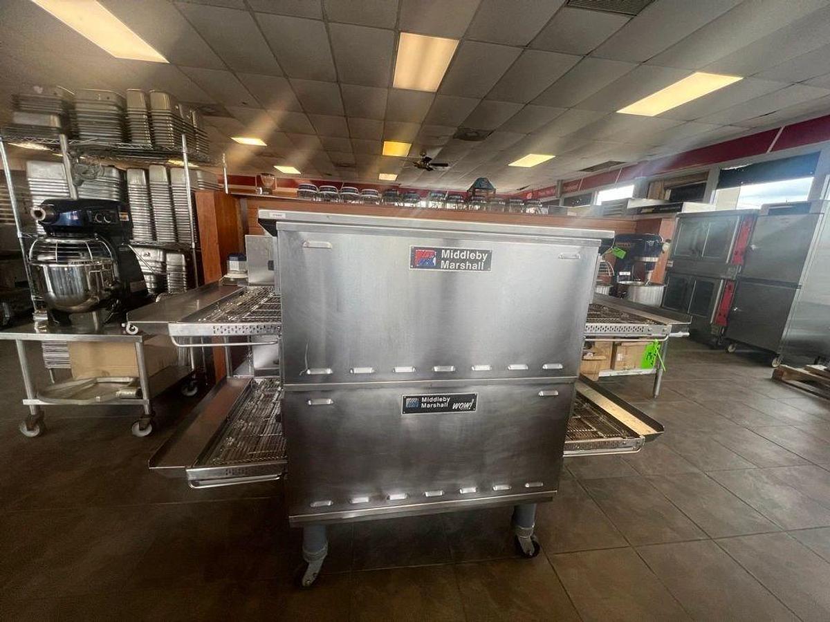Used Middleby Marshall PS638G-2 65” Gas Double Impingement Conveyor Oven - Natural GasMiddleby Marshall PS638G-2 65” Gas Double Impingement Conveyor Oven - Natural Gas