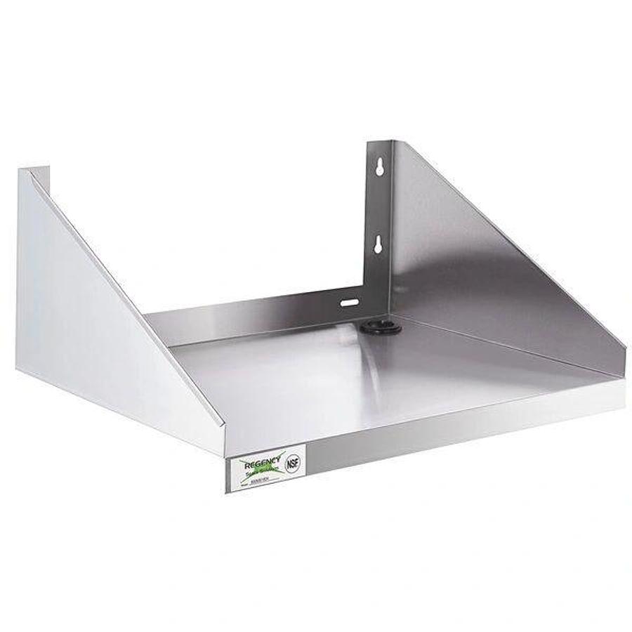 Wall microwave shelf
