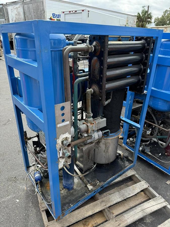 Used Vogt Ice Maker Machine Model 4000, High Capacity Ice Machine,Working When Pulled