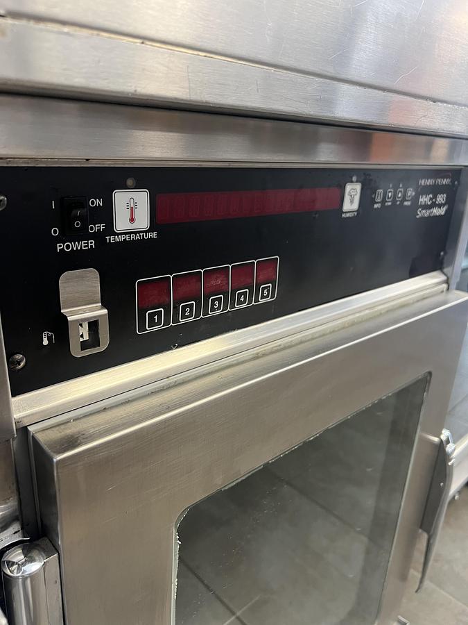 Used Henny Penny HHC-993 SmartHold Double Stack Heated Holding Cabinet