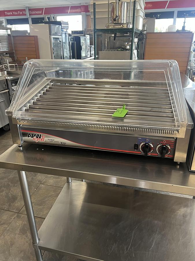 Refurbished APW Wyott HRS-50S Commercial Hot Dog Roller Grill