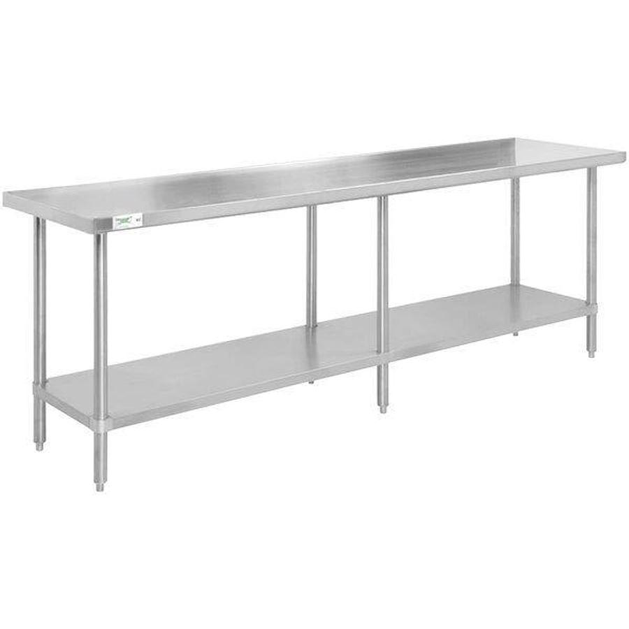 30"x84" Economy Line Stainless Steel Table