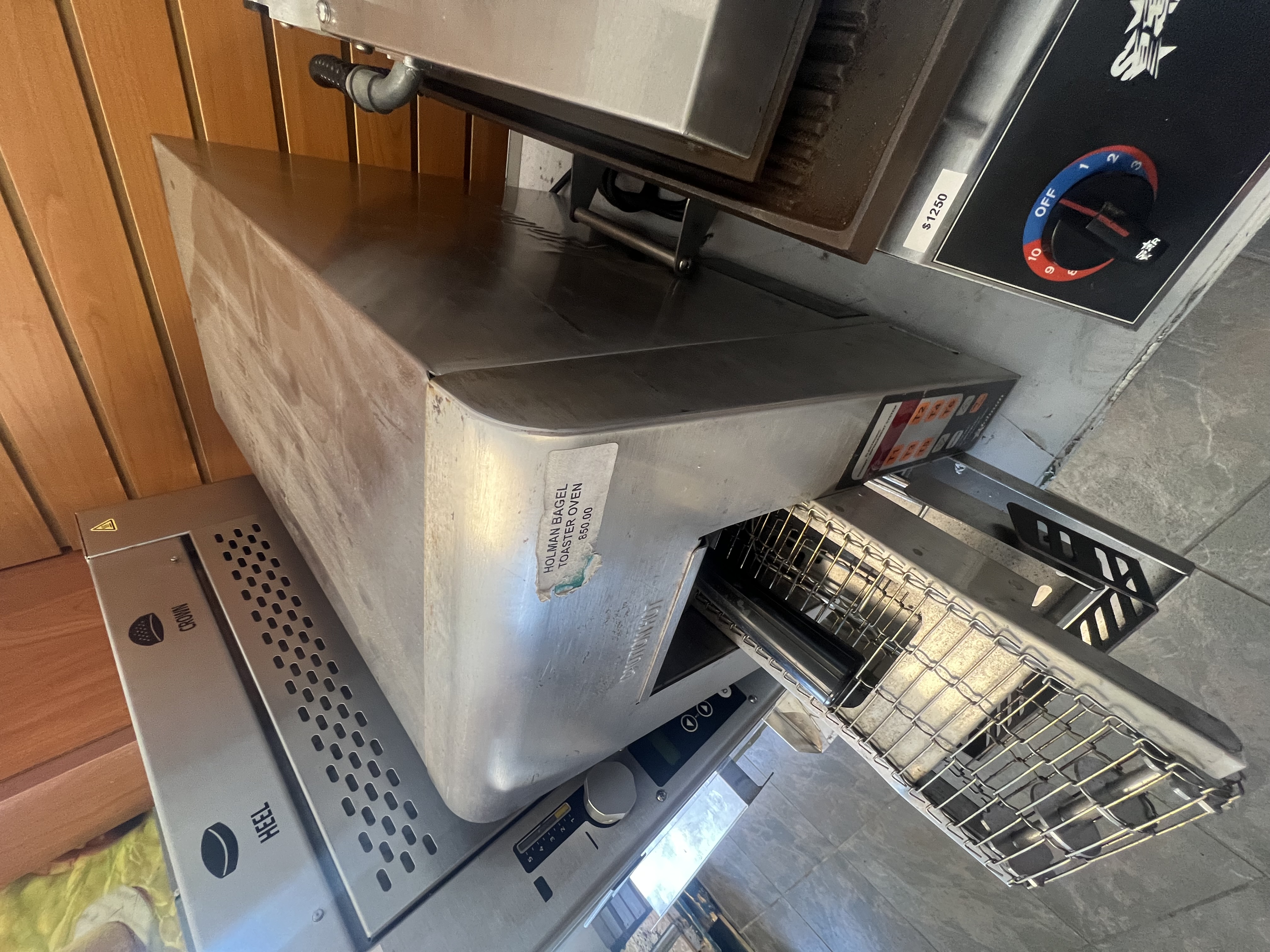 Used Holman Commercial Conveyor Bagel Toaster Oven – High-Speed Countertop Toaster – Tested & Working