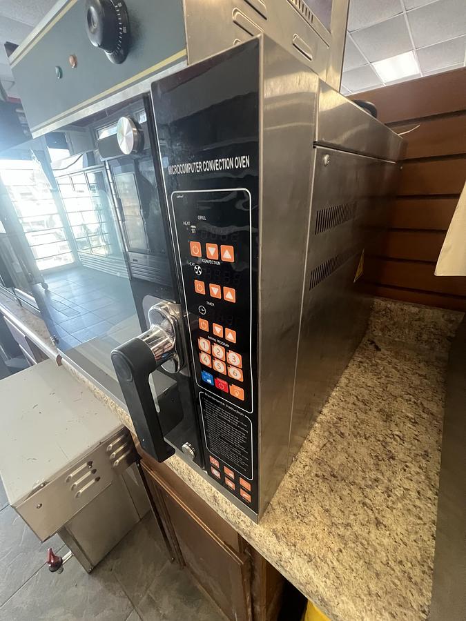 Used Commercial Microwave Convection Oven Programmable Digital Countertop Oven