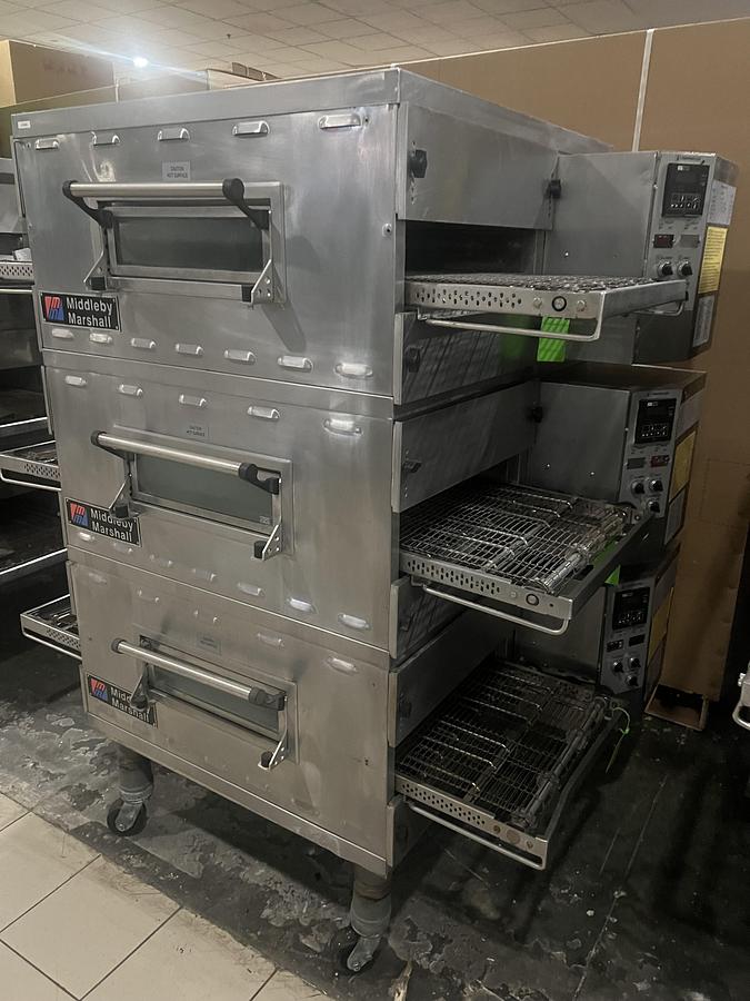 Used PS536G TRIPLE STACK CONVEYOR OVEN