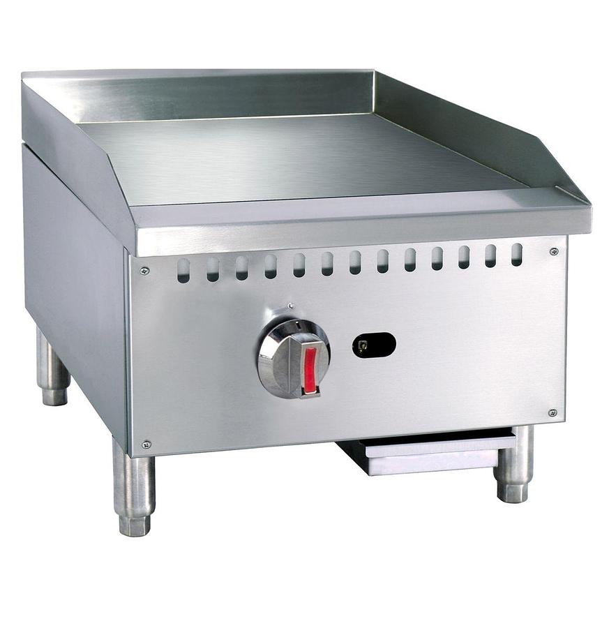 ELITE EFG18 Manual Countertop Gas Griddle, 18" | 30,000 BTU