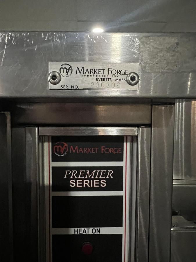 Refurbished Market Forge Double Stack Gas Convection Oven Commercial Stainless Steel
