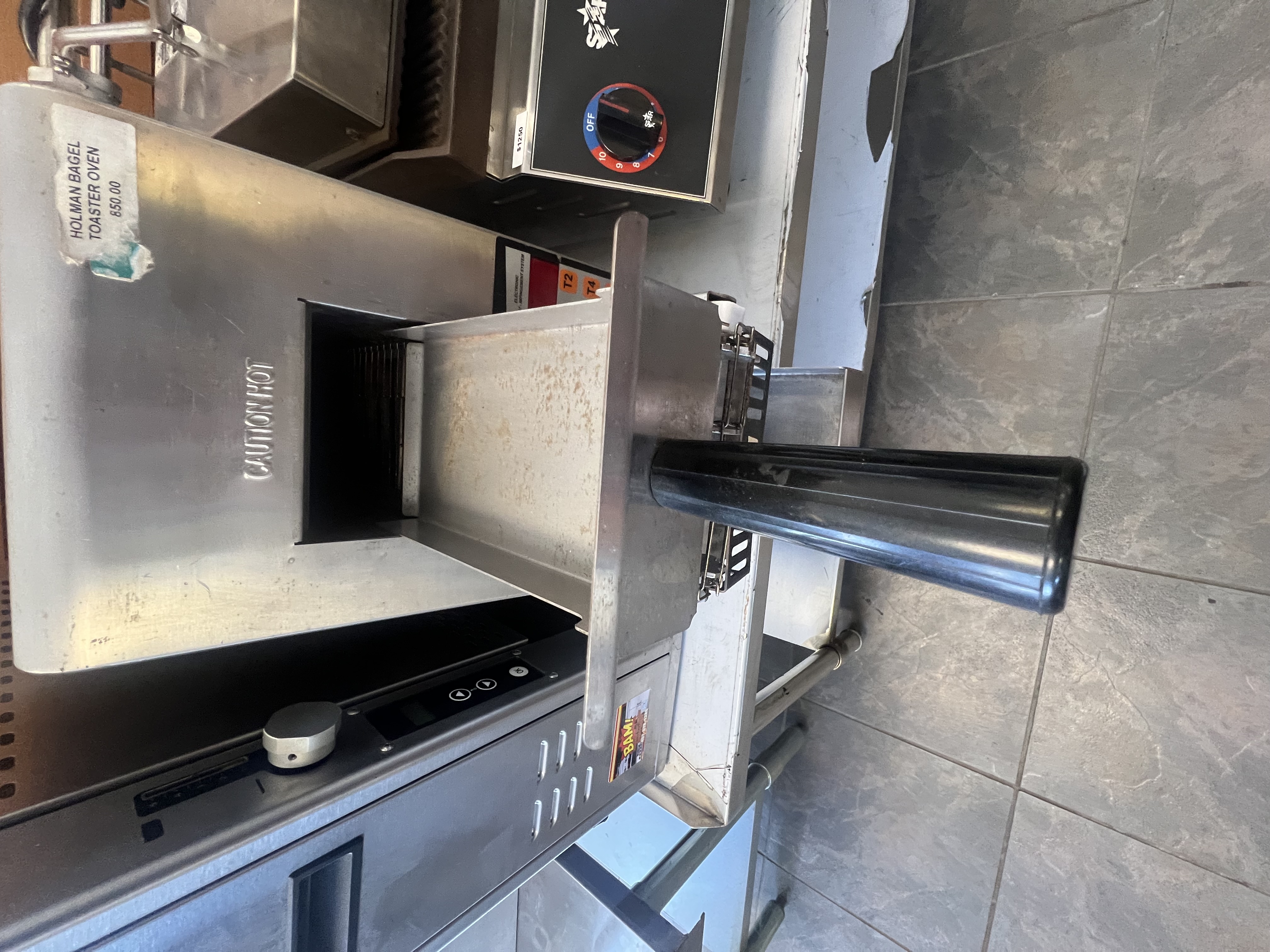 Used Holman Commercial Conveyor Bagel Toaster Oven – High-Speed Countertop Toaster – Tested & Working