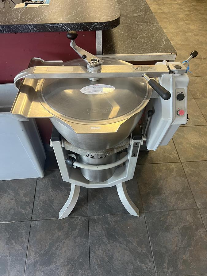 Refurbished Hobart Commercial Bowl Cutter Chopper Food Processor Stainless Steel Heavy Duty