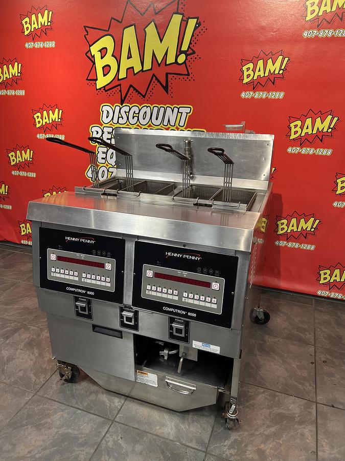 Used Henny Penny Computron 8000 Gas Fryer