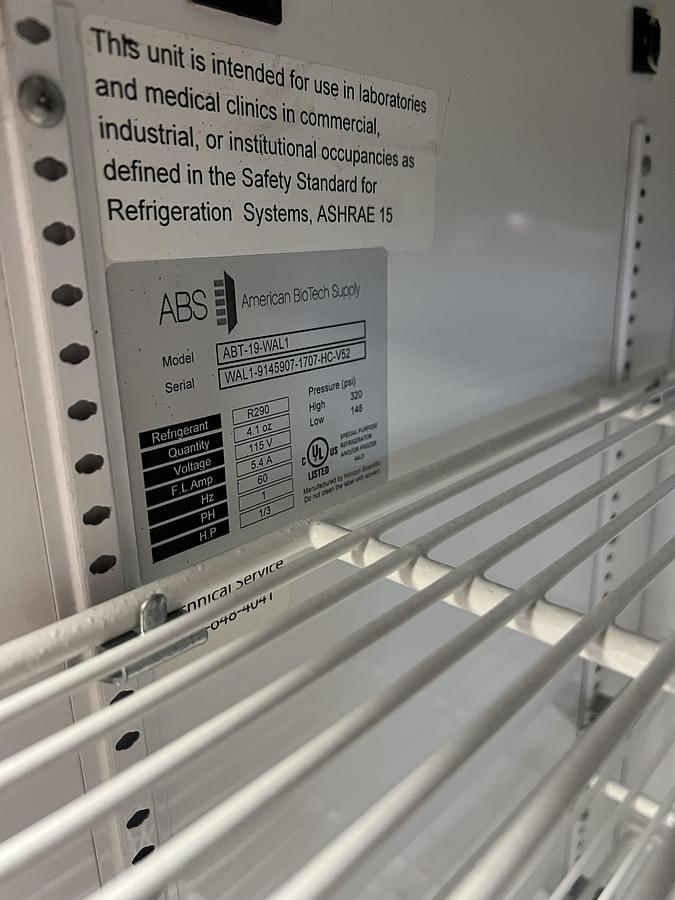 Refurbished Walgreens Glass Door Merchandiser Refrigerator Commercial Display Cooler