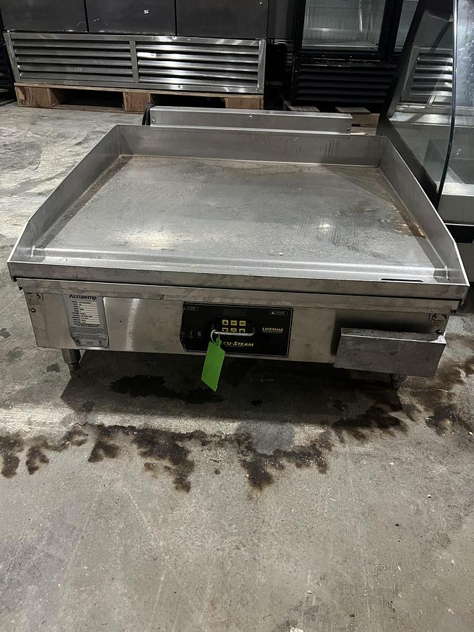 Refurbished Accu-Steam Commercial Electric Griddle 