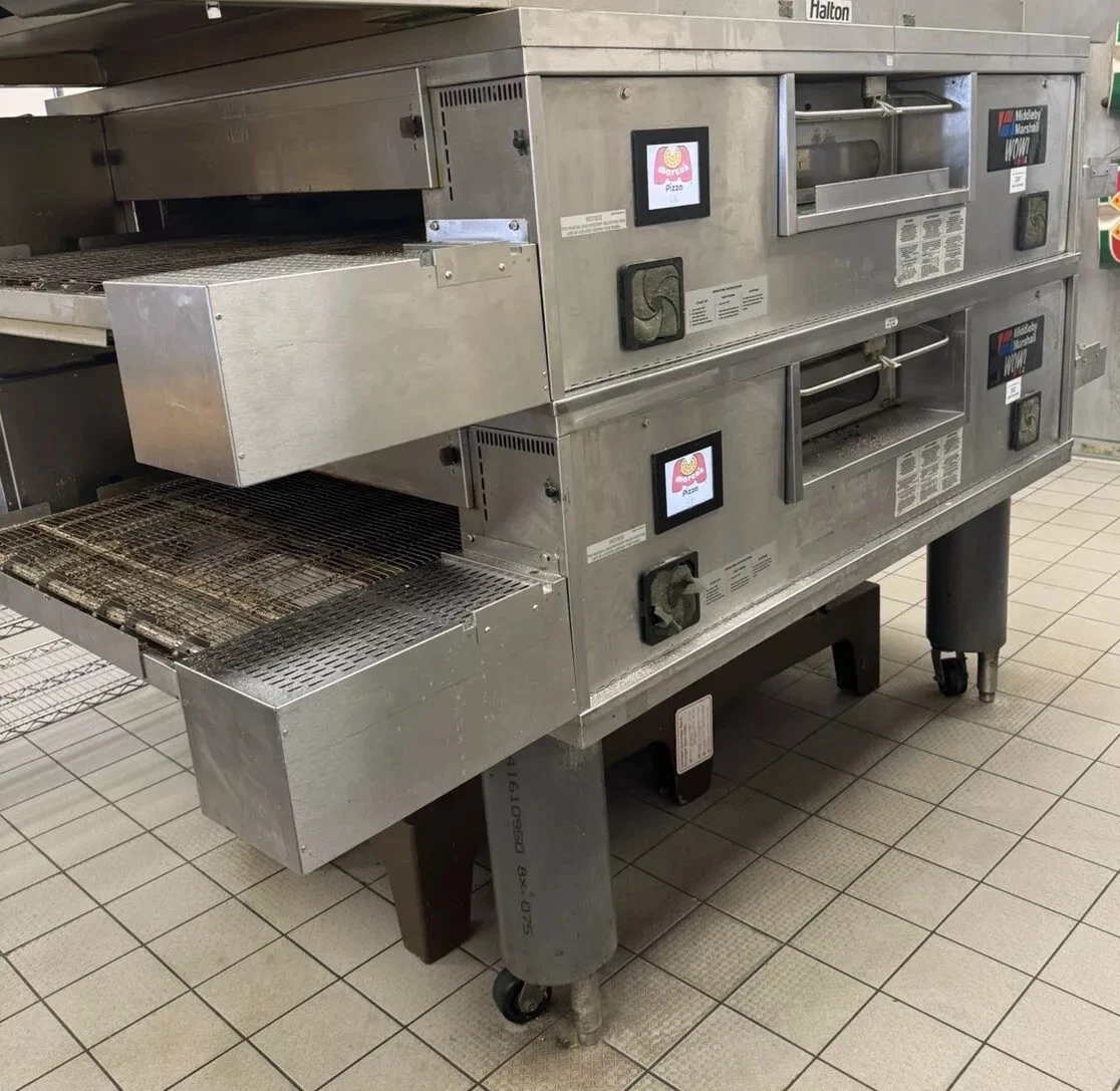 Used Middleby Marshall WOW! Touch Screen PS670G Double 32" Conveyor Pizza Oven