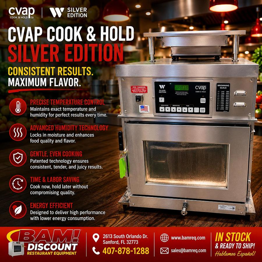 Used Winston CVap Silver Edition Cook & Hold Oven