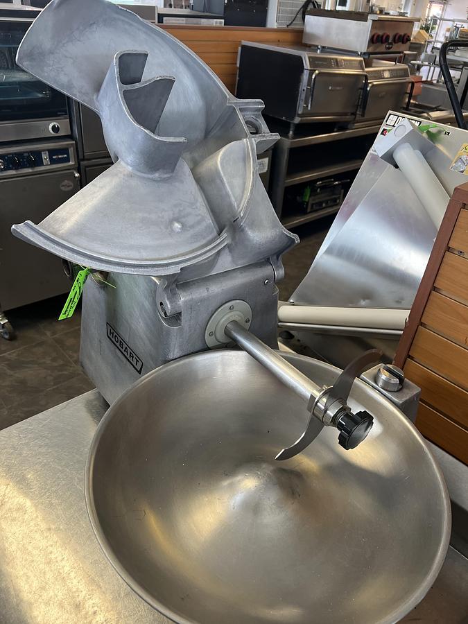Used Hobart Commercial Meat Chopper / Food Cutter – Heavy-Duty Commercial Processing Equipment