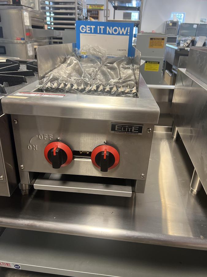 ELITE ECG14 Gas Radiant Charbroiler | 14"