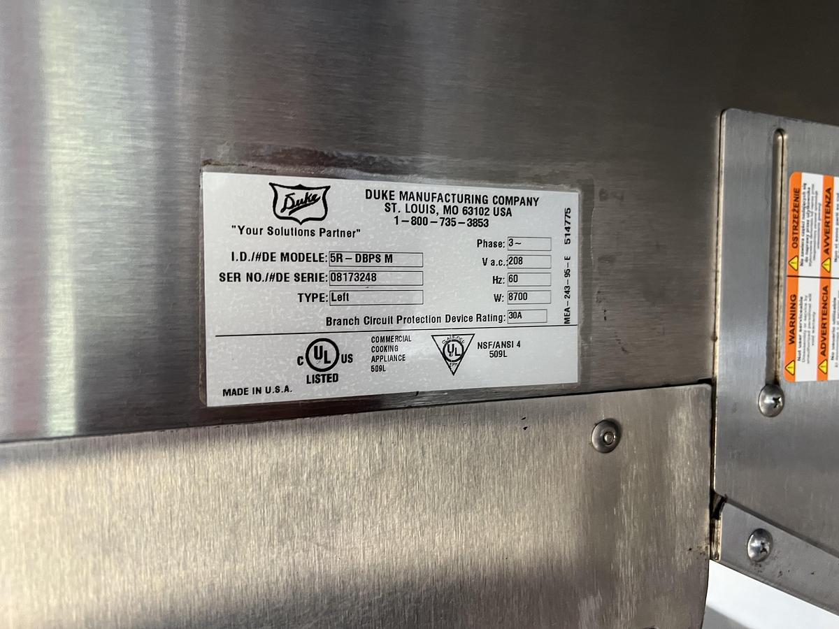Used Commercial Bakery Proofing Oven Stainless Steel Dough Proofer Tested