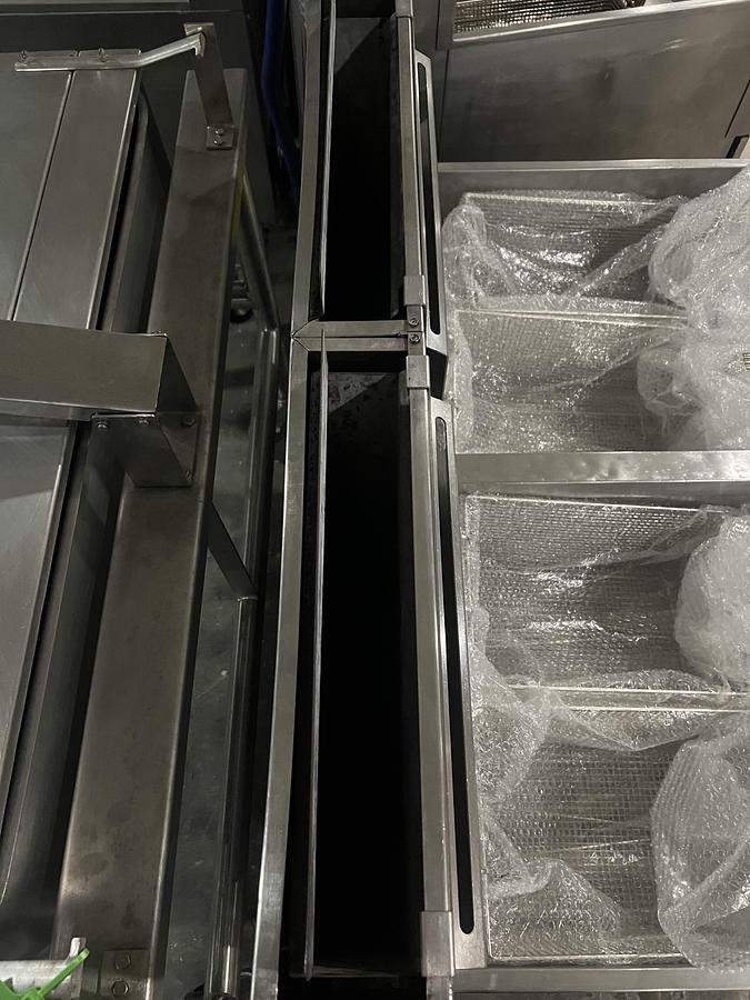 Refurbished Vulcan 2 Bay Commercial Electric Fryer Dual Vat Digital Controls Heavy Duty