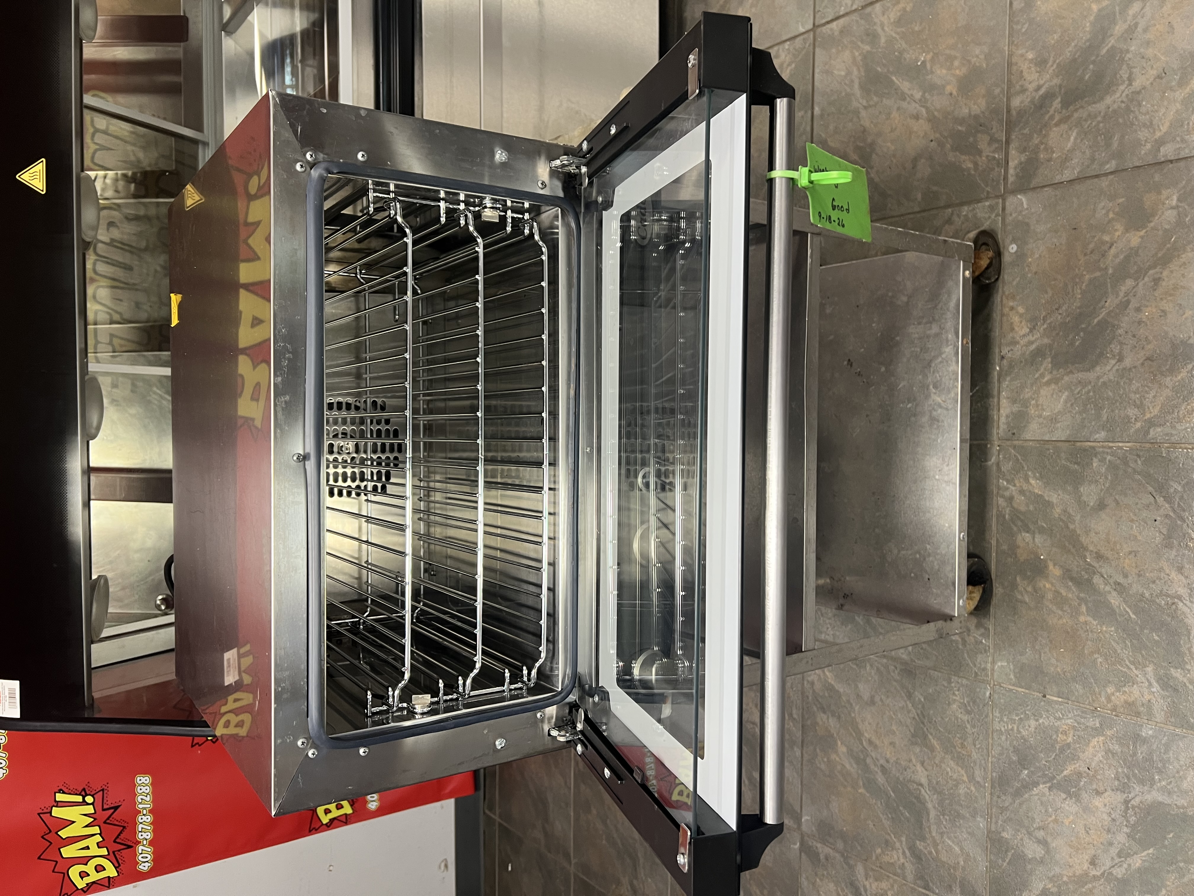 Refurbished Cadco Lisa Commercial Countertop Convection Oven Stainless Steel Bakery Restaurant