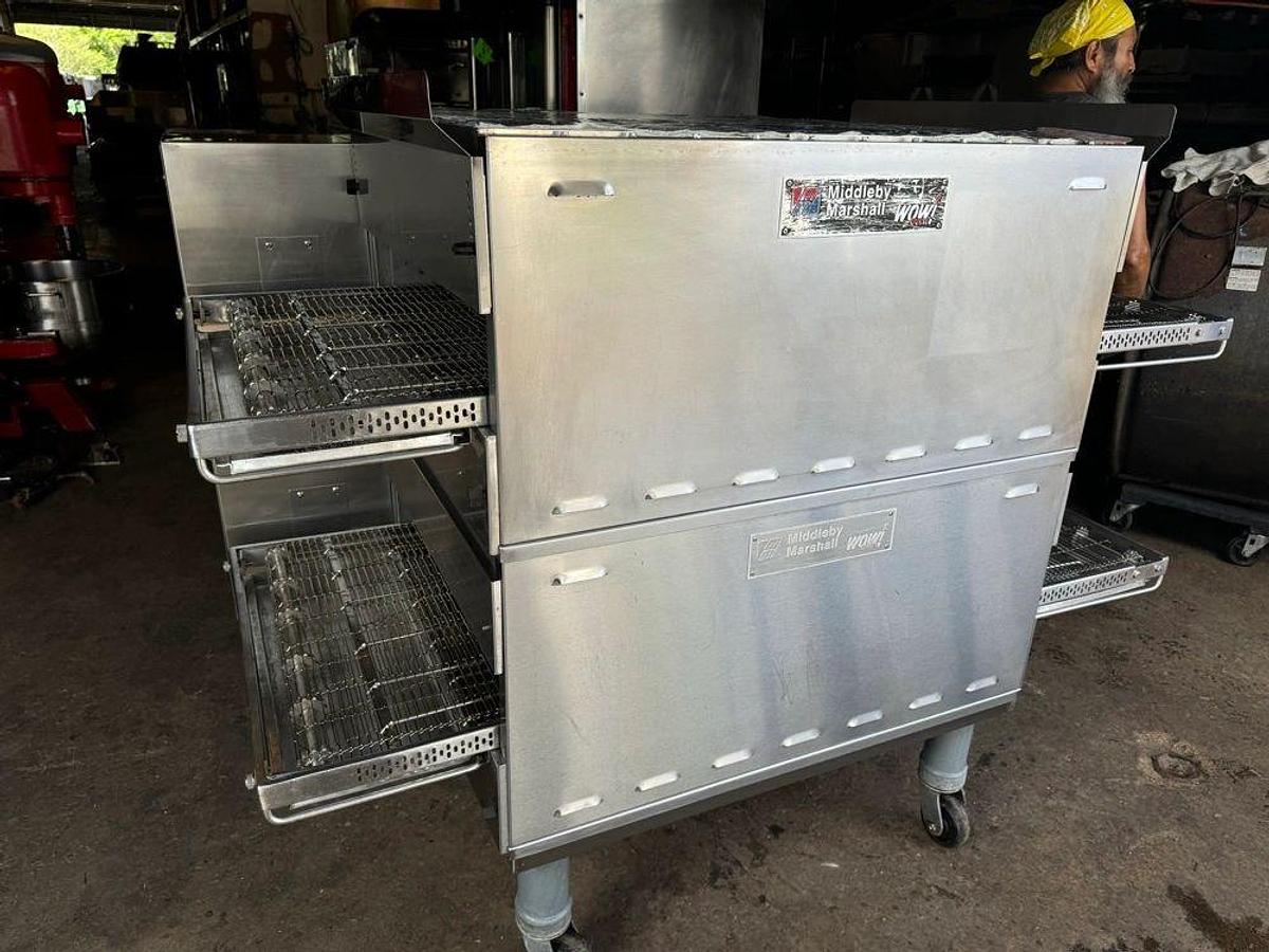 Used Middleby Marshall PS638G-2 65” Gas Double Impingement Conveyor Oven - Natural GasMiddleby Marshall PS638G-2 65” Gas Double Impingement Conveyor Oven - Natural Gas
