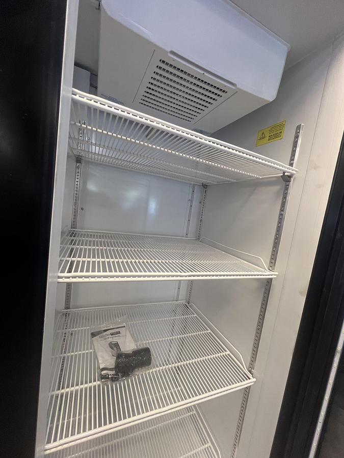 Used Kool-It Double Glass Door Merchandiser Refrigerator Commercial Reach-In