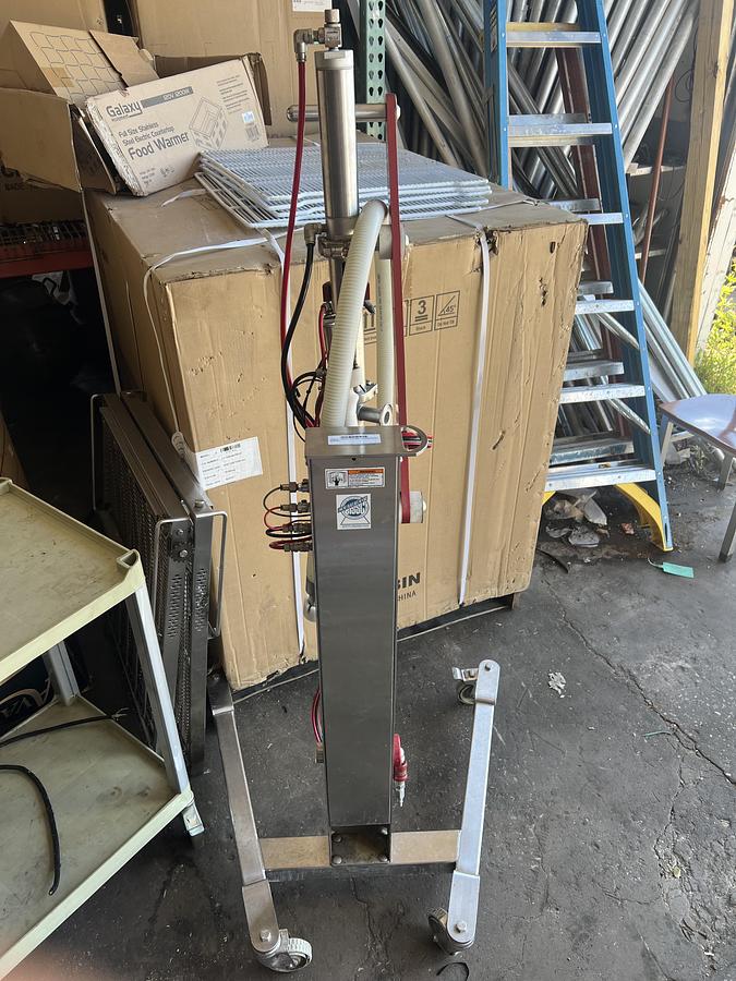 Refurbished Commercial Cake Batter Filler Depositor Portioning Machine Stainless Bakery Equipment
