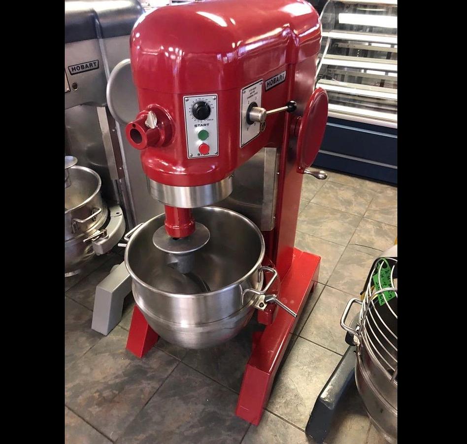 Refurbished Used: HOBART H600 60 QT Mixer 1.5 HP 208/3ph-Test Working / Bowl & Hook-