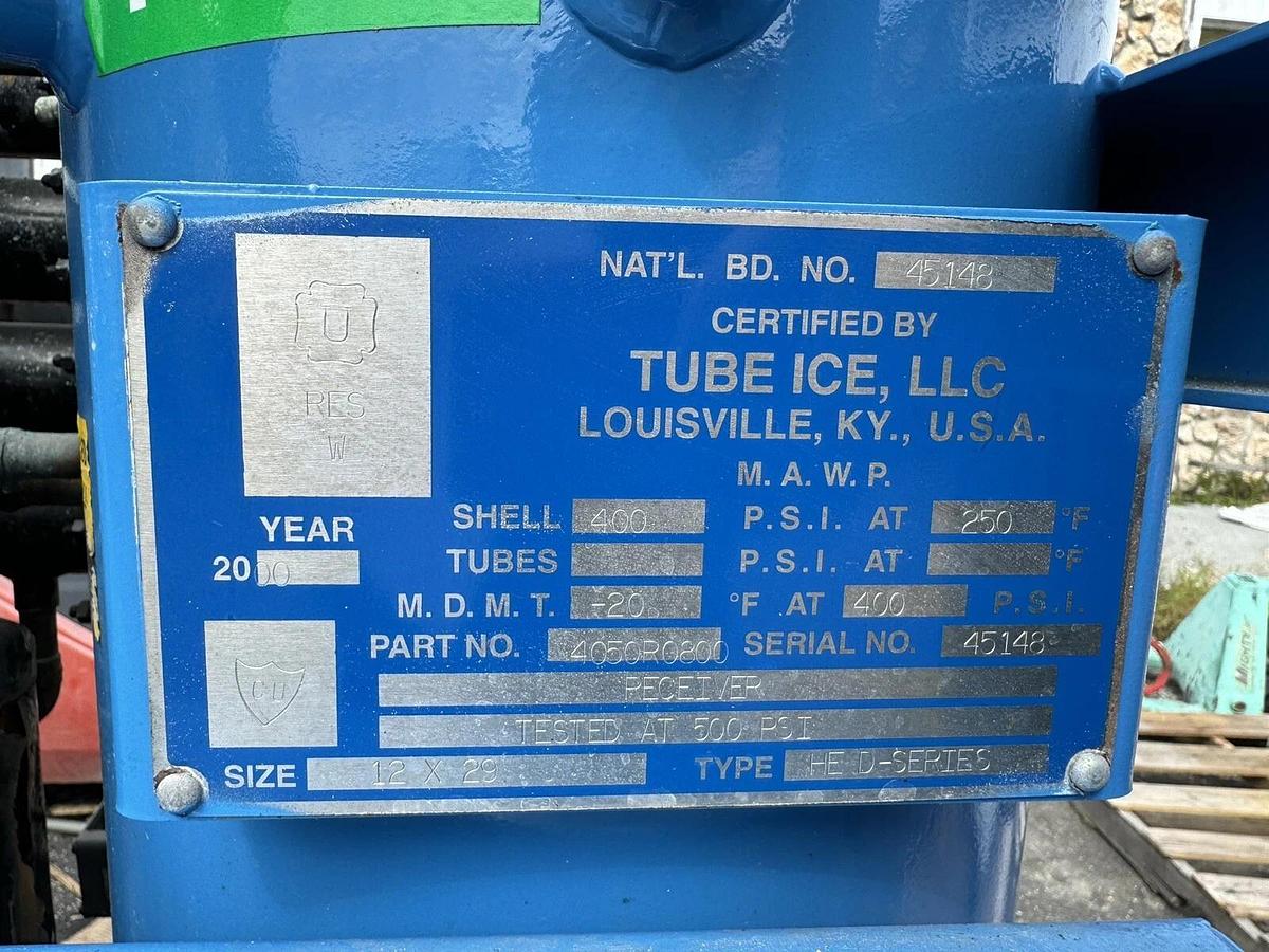 Used Vogt Ice Maker Machine Model 4000, High Capacity Ice Machine,Working When Pulled
