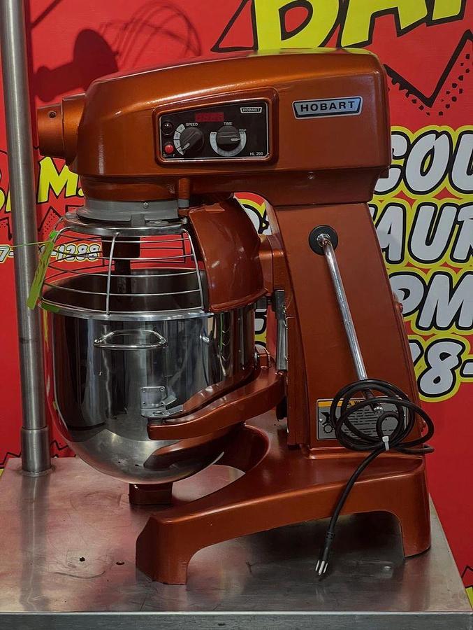 Used Hobart HL200 Legacy 20-Quart 3-Speed All-Purpose Commercial Mixer 110Volts 1/2HPHobart HL200 Legacy 20-Quart 3-Speed All-Purpose Commercial Mixer 110Volts 1/2HP