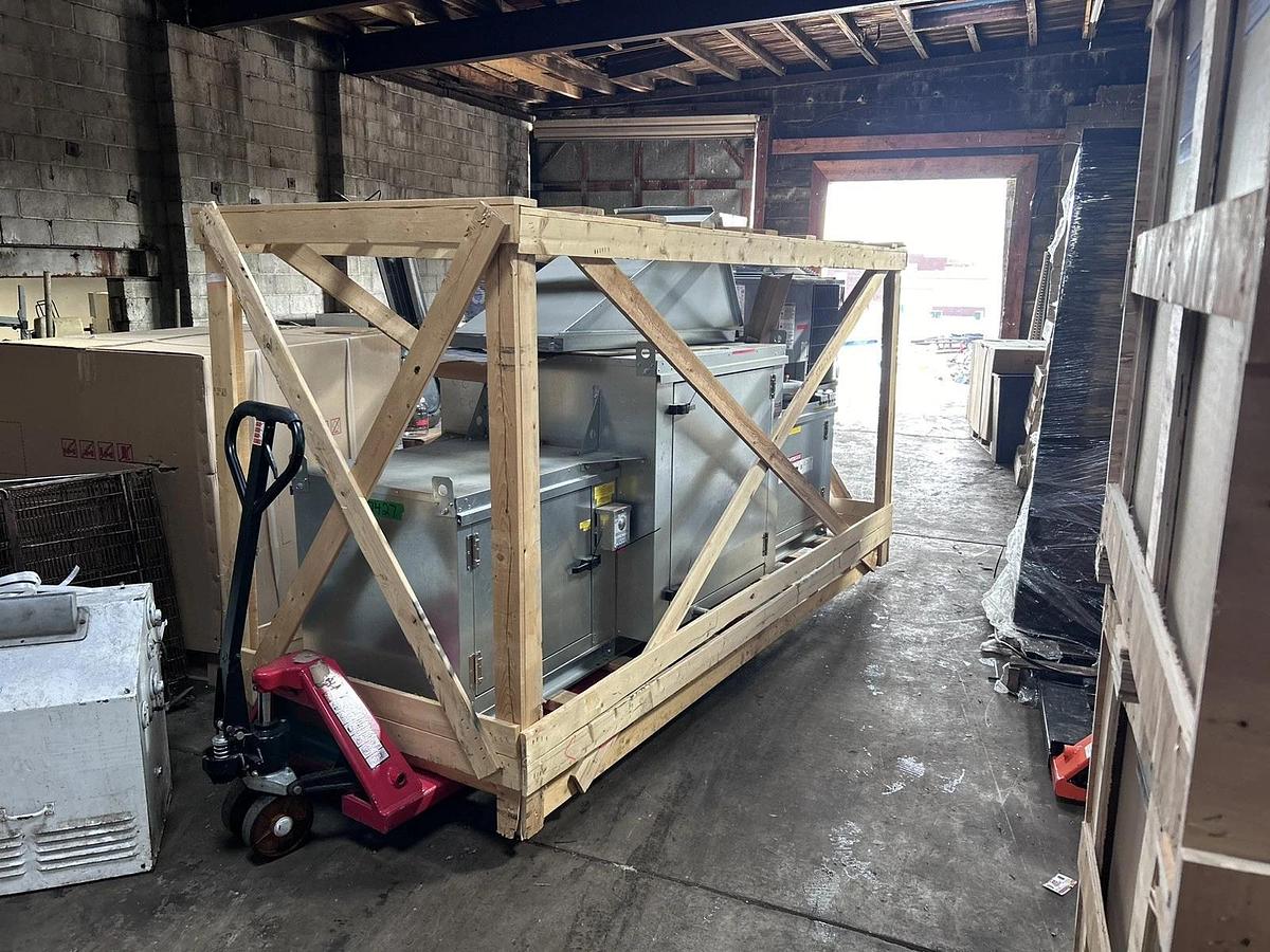 New Captive Aire Make Up Air Unit - With A/C Unit- 220v 1 Phase- 1350CFM