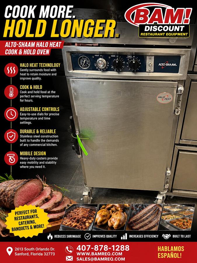 Used Alto-Shaam Halo Heat Commercial Cook & Hold Oven