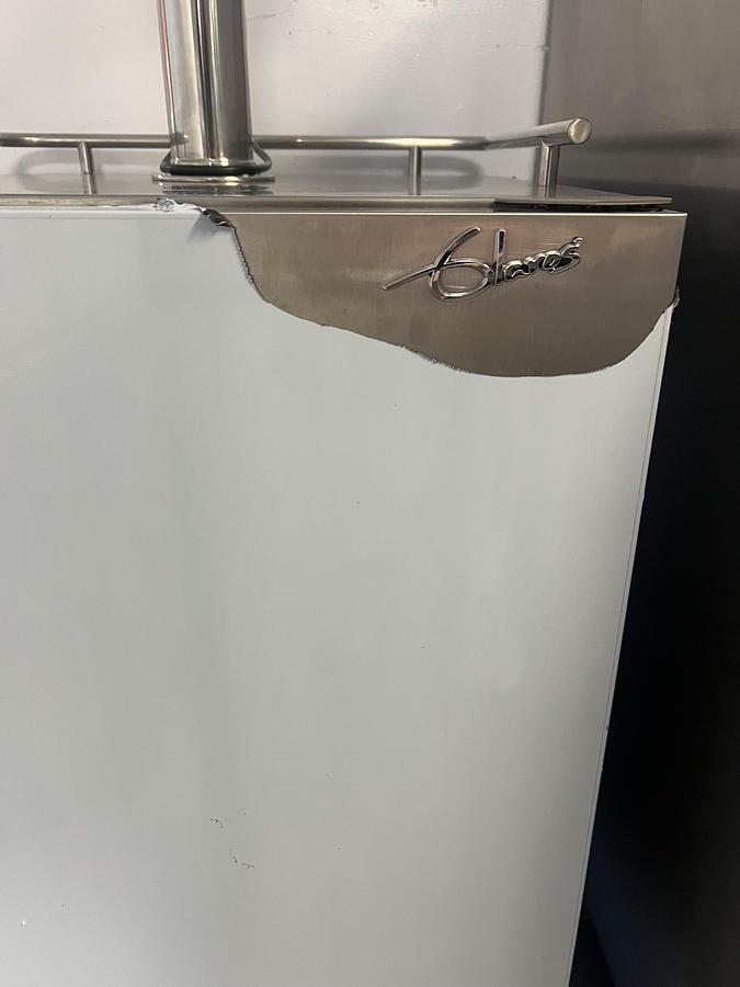 Used 3 Tap Commercial Kegerator Beer Dispenser – Stainless Steel Draft Beer Cooler