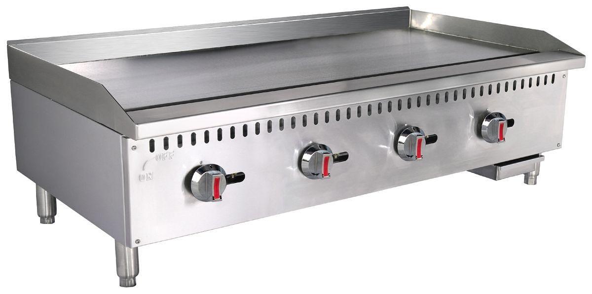 ELITE ETFG-60 Thermostatic Countertop Gas Griddle, 60" | 120,000 BTU