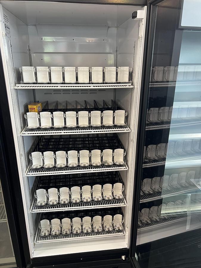 Used Master-Bilt Single Glass Door Merchandiser Refrigerator Display Cooler