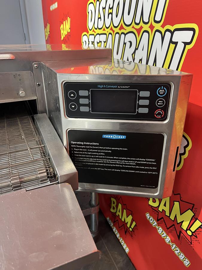 Used TurboChef High h Conveyor Oven