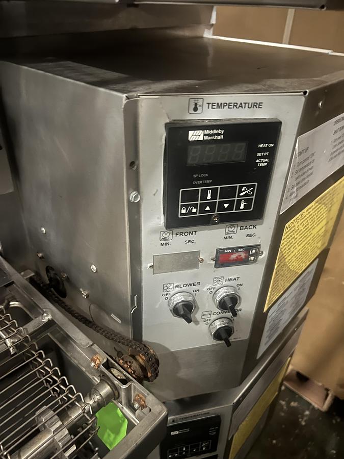 Used PS536G TRIPLE STACK CONVEYOR OVEN
