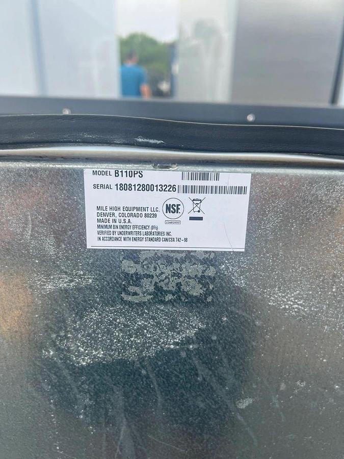 Used Ice-O-Matic B110PS Reinforced Ice Storage Bin - 854 lb.Ice-O-Matic B110PS Reinforced Ice Storage Bin - 854 lb.