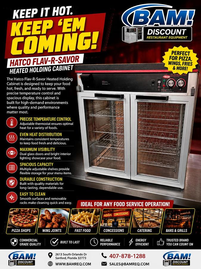 Used Hatco Flav-R-Savor Heated Holding Cabinet