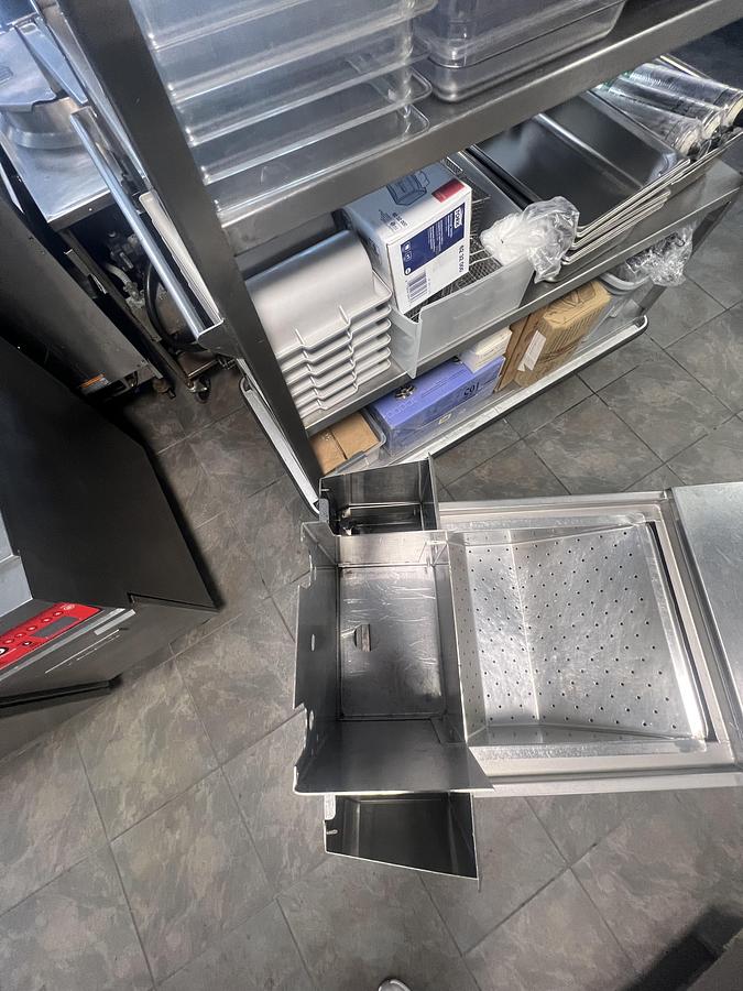Used Henny Penny FDS-200 Fryer Dump Station Holding Station Stainless Steel
