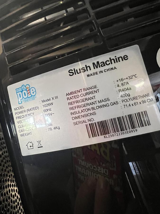 Triple Bowl Slushy / Frozen Drink Machine