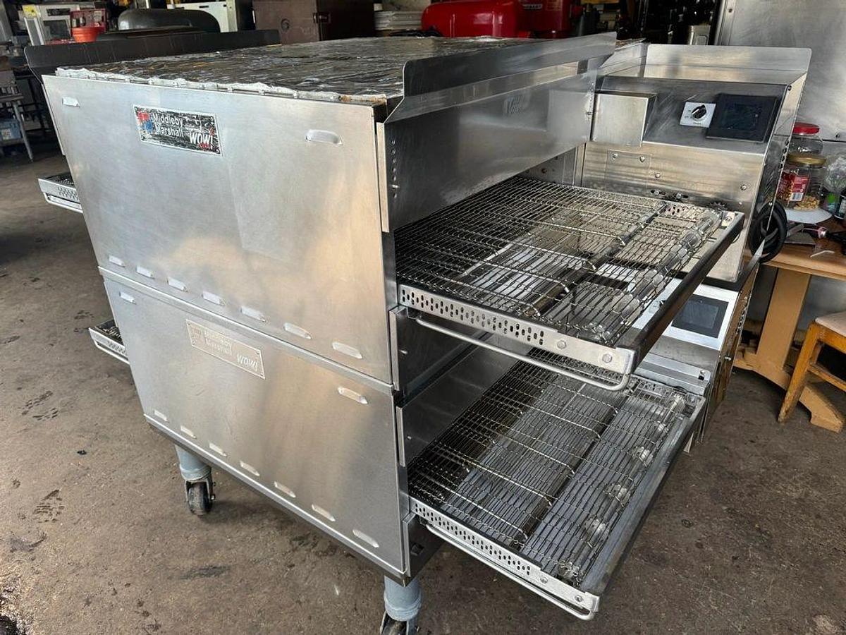 Used Middleby Marshall PS638G-2 65” Gas Double Impingement Conveyor Oven - Natural GasMiddleby Marshall PS638G-2 65” Gas Double Impingement Conveyor Oven - Natural Gas