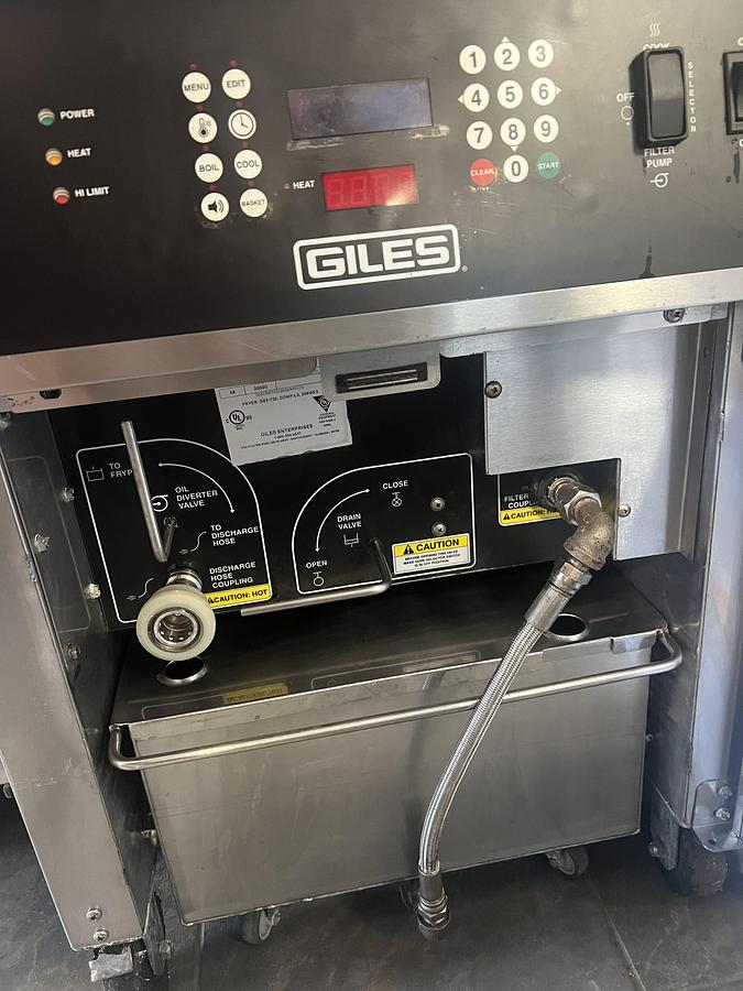 Refurbished 2024 Giles Commercial Pasta Cooker Electric Digital Controls Stainless Steel