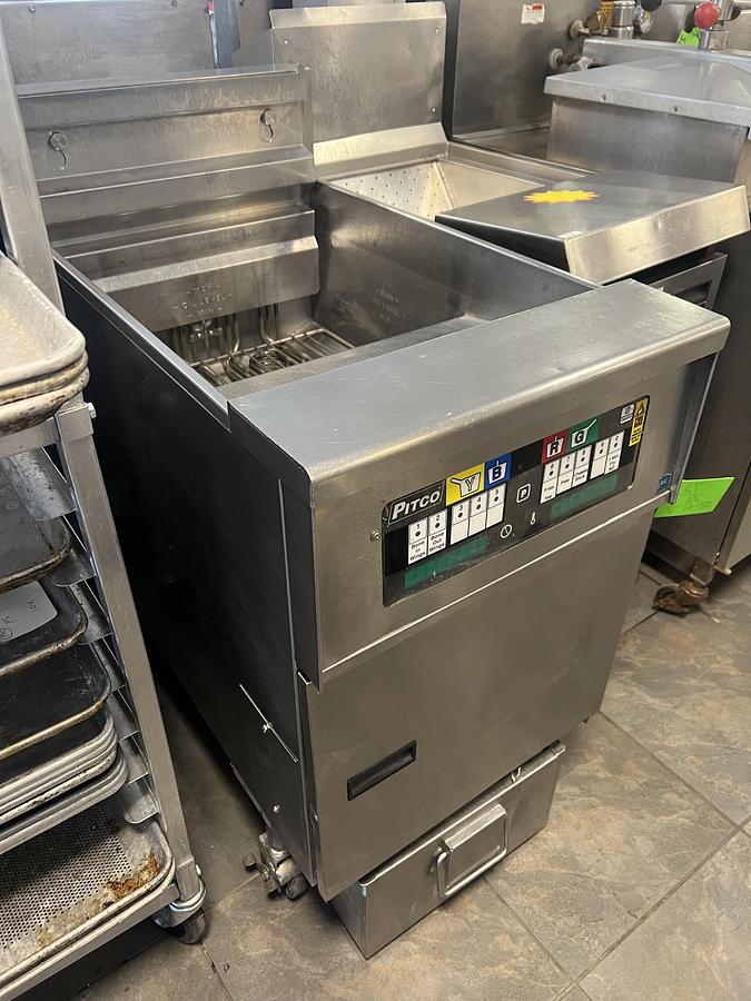 Refurbished Pitco Commercial Gas Deep Fryer