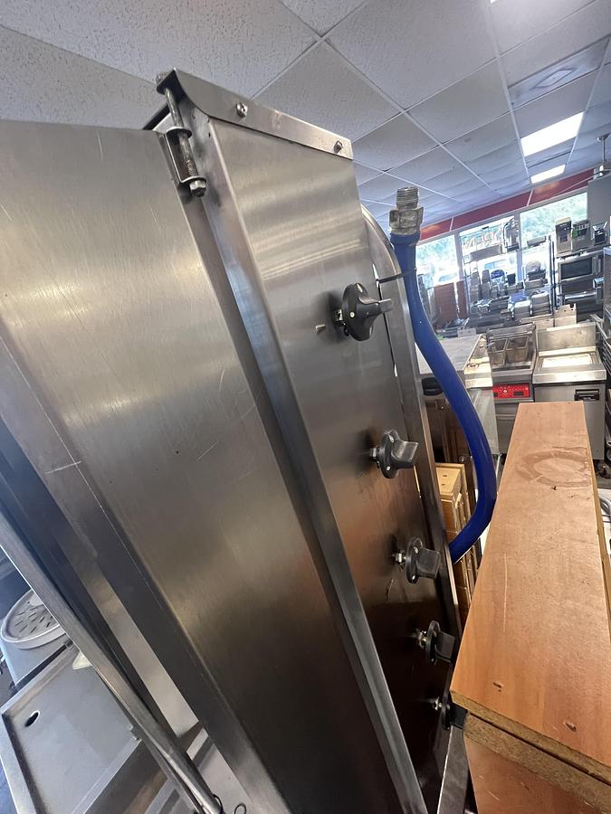 Used Eurodyner Commercial Gas Gyro Broiler Shawarma Machine Tested Working