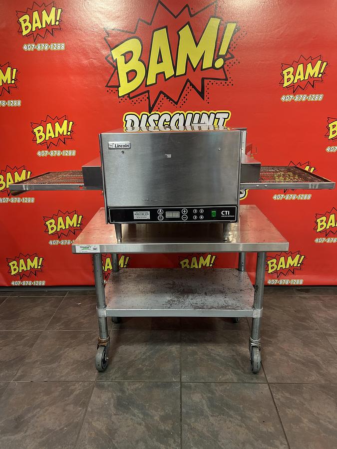 Used Lincoln Impinger CTI Countertop Conveyor Oven