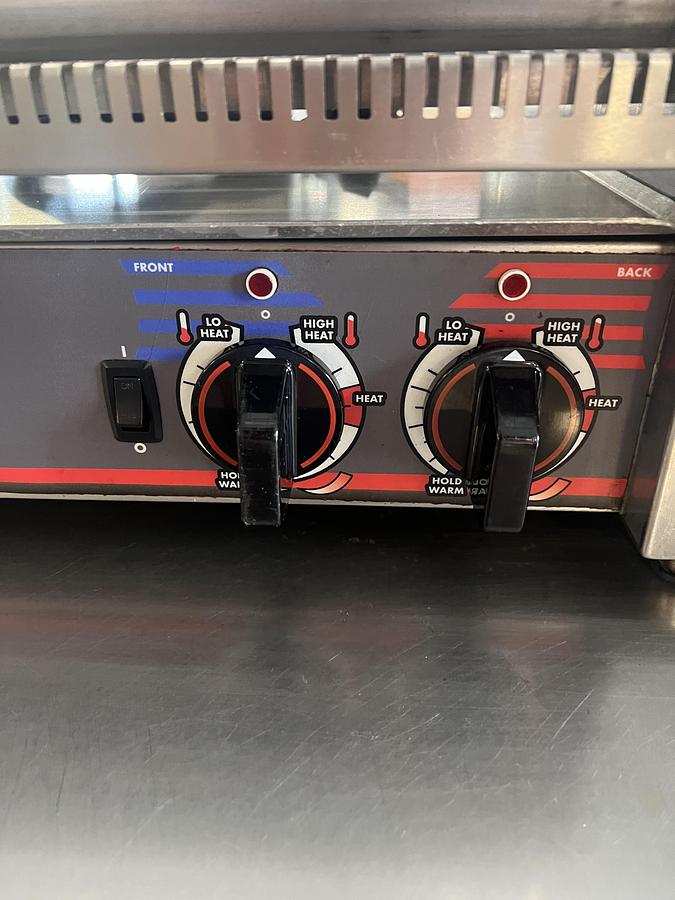 Refurbished APW Wyott HRS-50S Commercial Hot Dog Roller Grill
