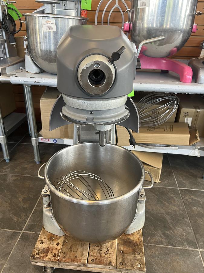 Used Hobart H600 60 Quart Commercial Planetary Mixer – Complete Attachment Package