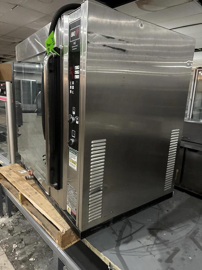 Refurbished BKI VGG-8-F-PT Rotisserie Oven, Pass-Thru, Electric, Single Deck